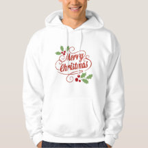 Feliz tipografía navideña camiseta