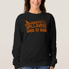 Sudadera Feliz truco de Halloween o trata a las mujeres