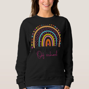 Sudadera Feliz Último Día De Graduación Escolar De Estudian
