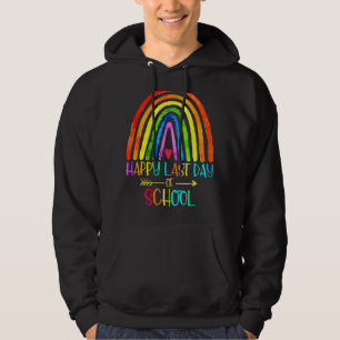 Sudadera Feliz Último Día De Graduación Escolar De Estudian
