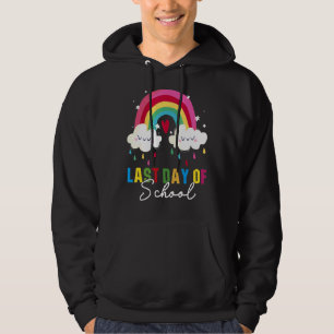 Sudadera Feliz Último Día De Graduación Escolar De Estudian