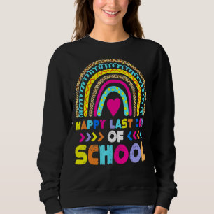 Sudadera Feliz Último Día De Graduación Escolar De Estudian