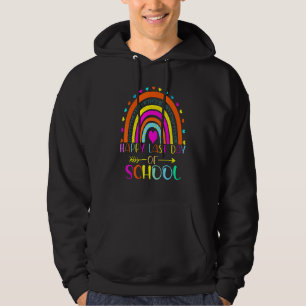 Sudadera Feliz Último Día De Graduación Escolar De Estudian