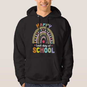 Sudadera Feliz Último Día De Graduación Escolar De Estudian