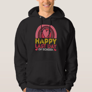 Sudadera Feliz Último Día De Graduación Escolar De Estudian