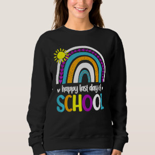 Sudadera Feliz Último Día De Graduación Escolar De Estudian