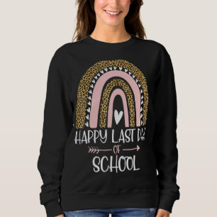 Sudadera Feliz Último Día De Graduación Escolar De Estudian