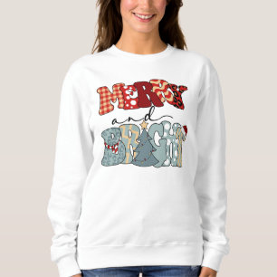Sudadera Feliz y brillantes Navidades-Feliz Navidad-Diverti