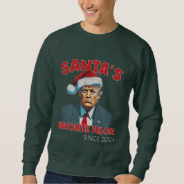 Sudadera Felón favorito de Santa