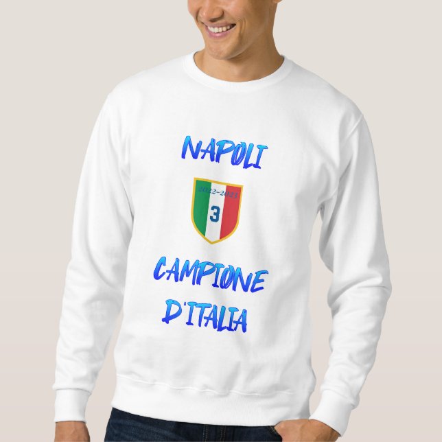 Sudadera Felpa Napoli Scudetto (Anverso)