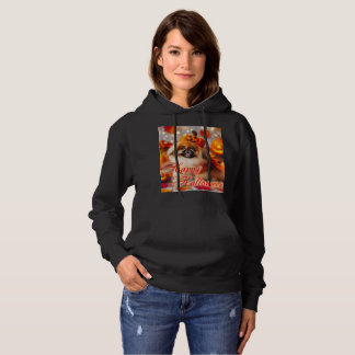 Sudadera femenina con un lindo pikenes