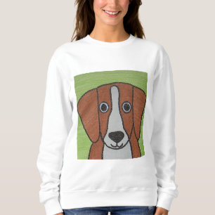 Sudadera femenina de Beagle Cute