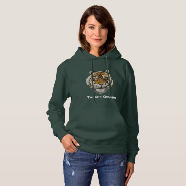 Sudadera femenina de Tai Chi Qigong (Anverso completo)