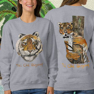 Sudadera femenina de Tai Chi Qigong Tiger