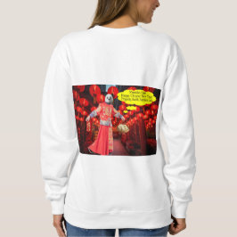 sudadera femenina. Feliz Año Nuevo Chino. panda
