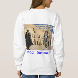 sudadera femenina. Feliz Pascua.