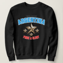 Sudadera Femenina Orgullo Nacional Argentina