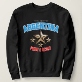 Sudadera Femenina Orgullo Nacional Argentina
