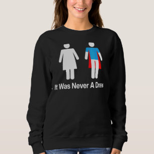 Sudadera Feminismo de igualdad Nunca Fue Un Vestido 9