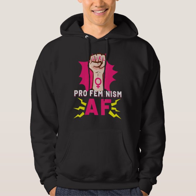 Sudadera Feminismo Empoderamiento Femenino Abortio Pro-Choi (Anverso)