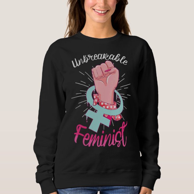 Sudadera Feminismo Empoderamiento Femenino Elección Pro Abo (Anverso)