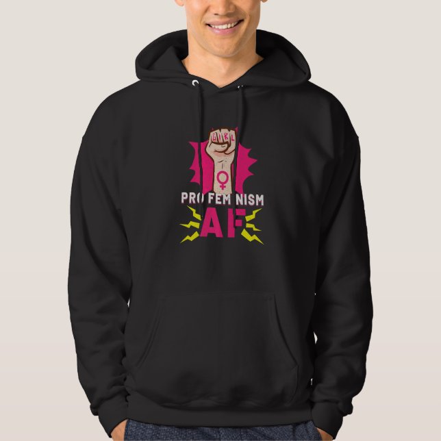 Sudadera Feminismo Empoderamiento Femenino Elección Pro Abo (Anverso)
