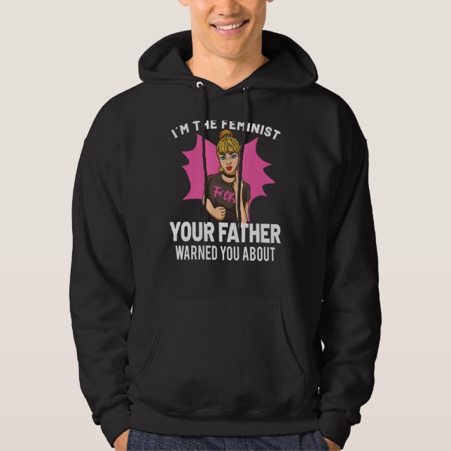 Sudadera Feminismo Empoderamiento Femenino Elección Pro Abo (Anverso)