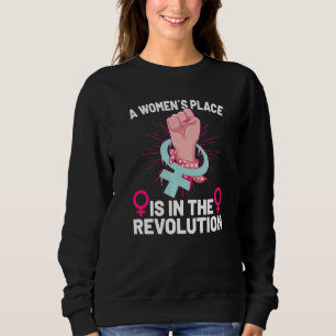 Sudadera Feminismo Empoderamiento Femenino Elección Pro Abo