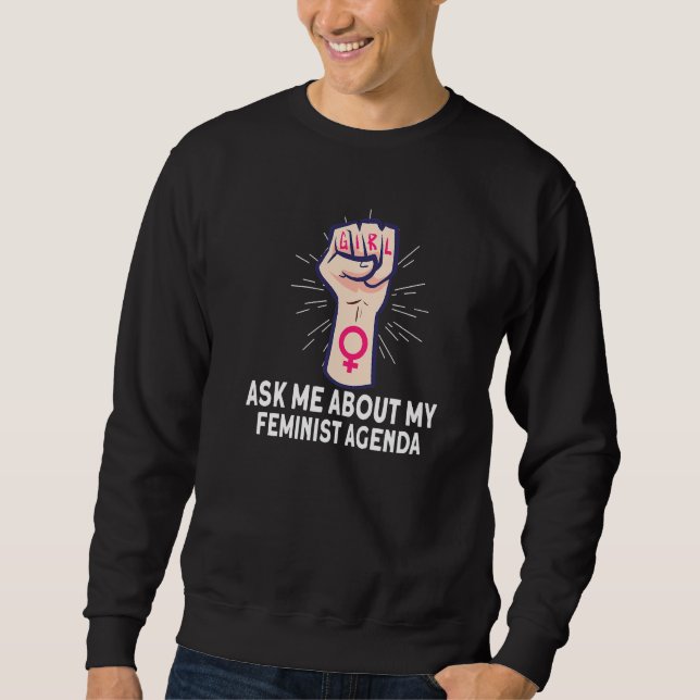 Sudadera Feminismo Empoderamiento Femenino Elección Pro Abo (Anverso)