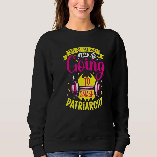 Sudadera Feminismo Empoderamiento Femenino Pro-elección Abo (Anverso)