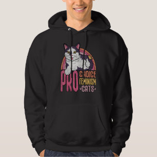 Sudadera Feminismo por elección Cita Mi Cuerpo Mi Elección