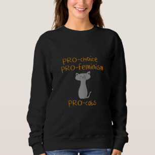 Sudadera Feminismo profesional de las mujeres favorece a lo