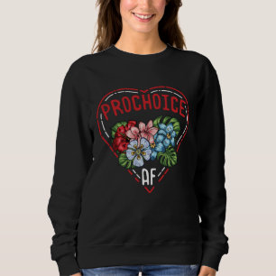 Sudadera Feminista del aborto Pro Choice AF Pro