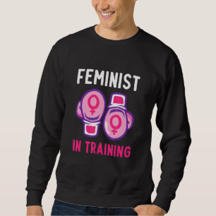 Sudadera Feminista En La Formación El Empoderamiento Femini
