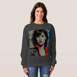 Sudadera Femme Fatale Elegance Tee - Descansa Tu Audaz Aura