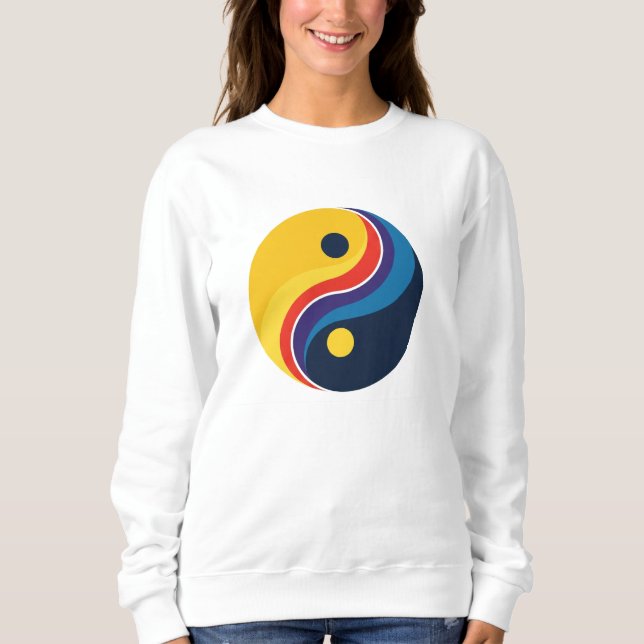 SUDADERA FEMME YIN YANG (Anverso)