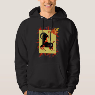 Sudadera Feng Shui 2027 Cabra de Fuego