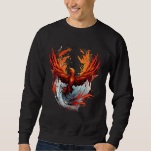 Sudadera Fénix Rejuvenecimiento Arte Firebird Mythi renacid