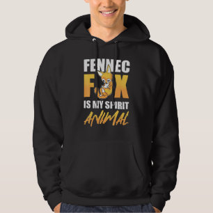 Sudadera Fennec Fox Es Mi Espíritu Animal Desert Fox Vulpas