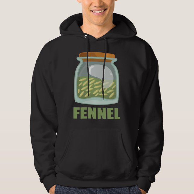 Sudadera Fennel Spice Flavor Food Cooking (Anverso)