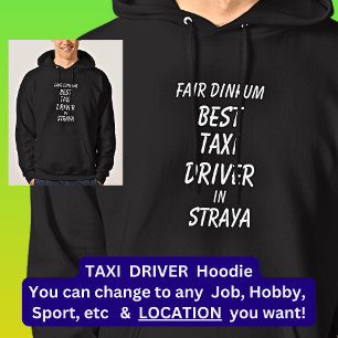 Sudadera Feria de Dinkum, mejor conductor de TAXI en Straya