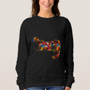Sudadera Ferre Cute Ferret Colorful
