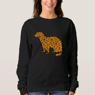 Sudadera Ferret Easy Halloween Outfit Weasel Mascota Lazy C