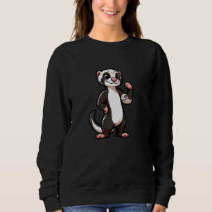 Sudadera Ferret I Love Grandpa Tattoo Mascota Funny Abuelit