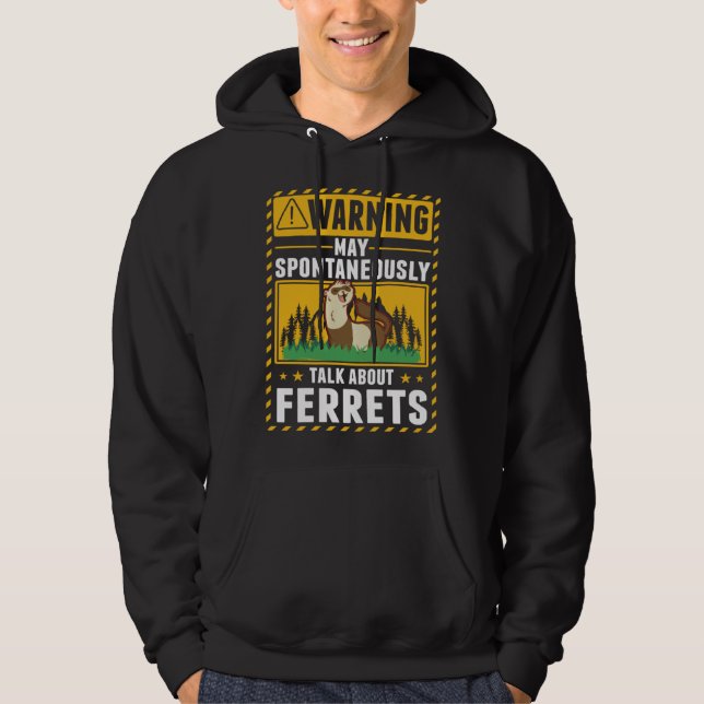 Sudadera Ferret Lover (Anverso)