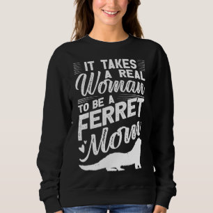 Sudadera Ferret Mom Tees Great For Ferret