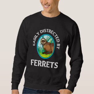 Sudadera Ferret Weasel Mascota Rodent Animal Vateranian 2
