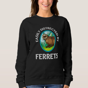 Sudadera Ferret Weasel Mascota Rodent Animal Vateranian 2