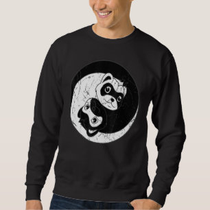 Sudadera Ferret Ying Yang Ganadero Domesticado de Polecat