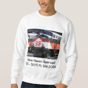 Sudadera Ferrocarril de New Haven (PUNTO) de la c FL los 9M